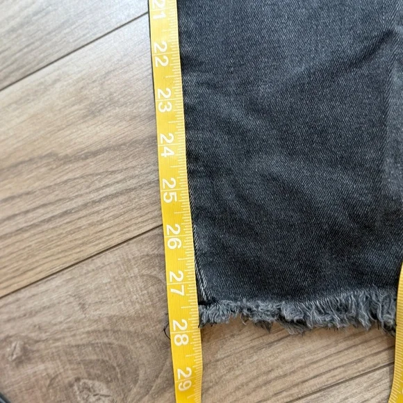 We the free Free People Black Skinny Jeans size 29 - Picture 7 of 8